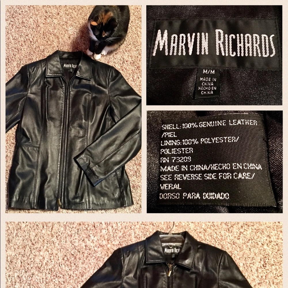 Marvin Richards Leather Jacket